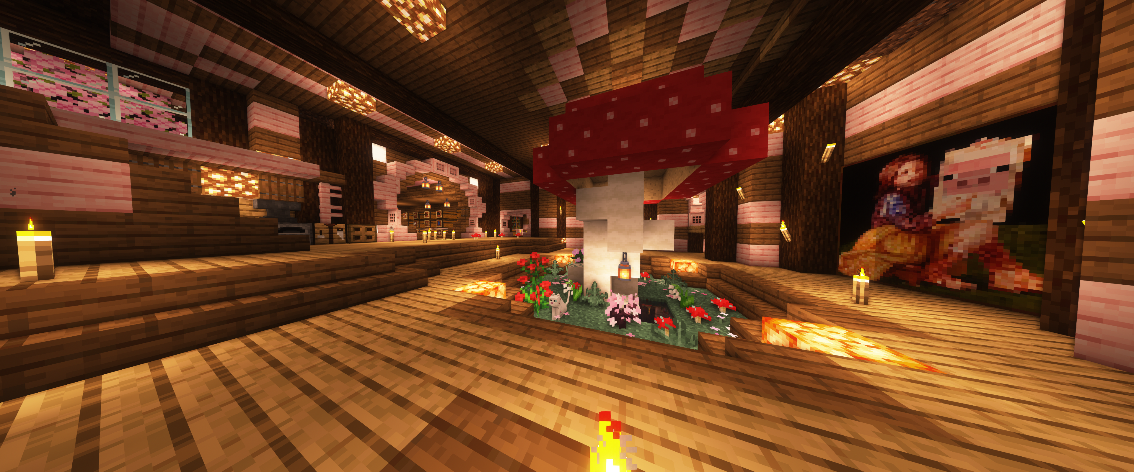 photos from the September craft minecraft server